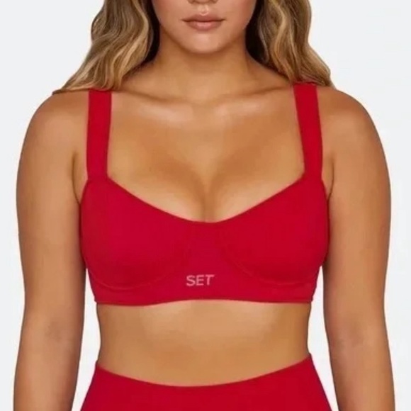 SET Active | SCULPTFLEX Contour Bra | Red - Picture 1 of 4